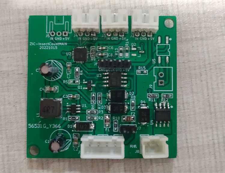 昆蟲計(jì)數(shù)控制電路板定制開發(fā)